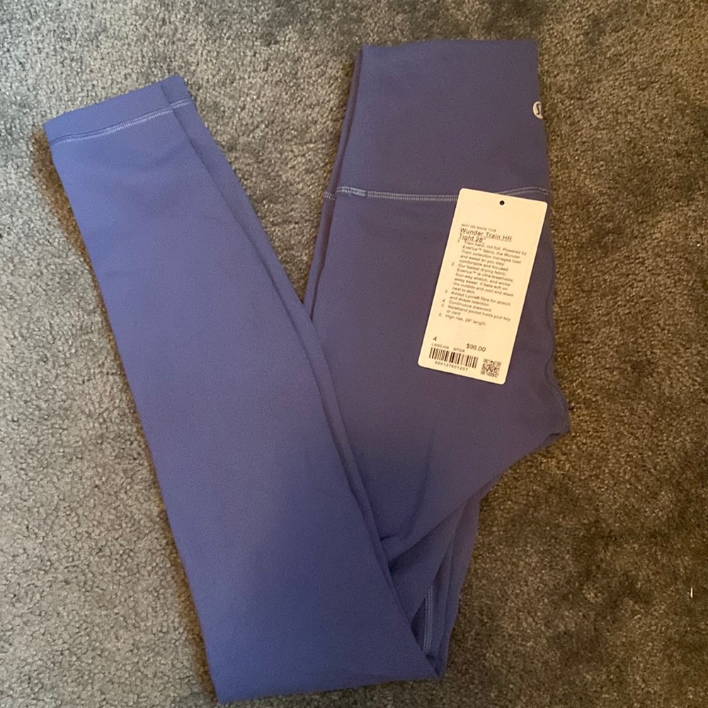 lululemon wunder train HR tight 28”